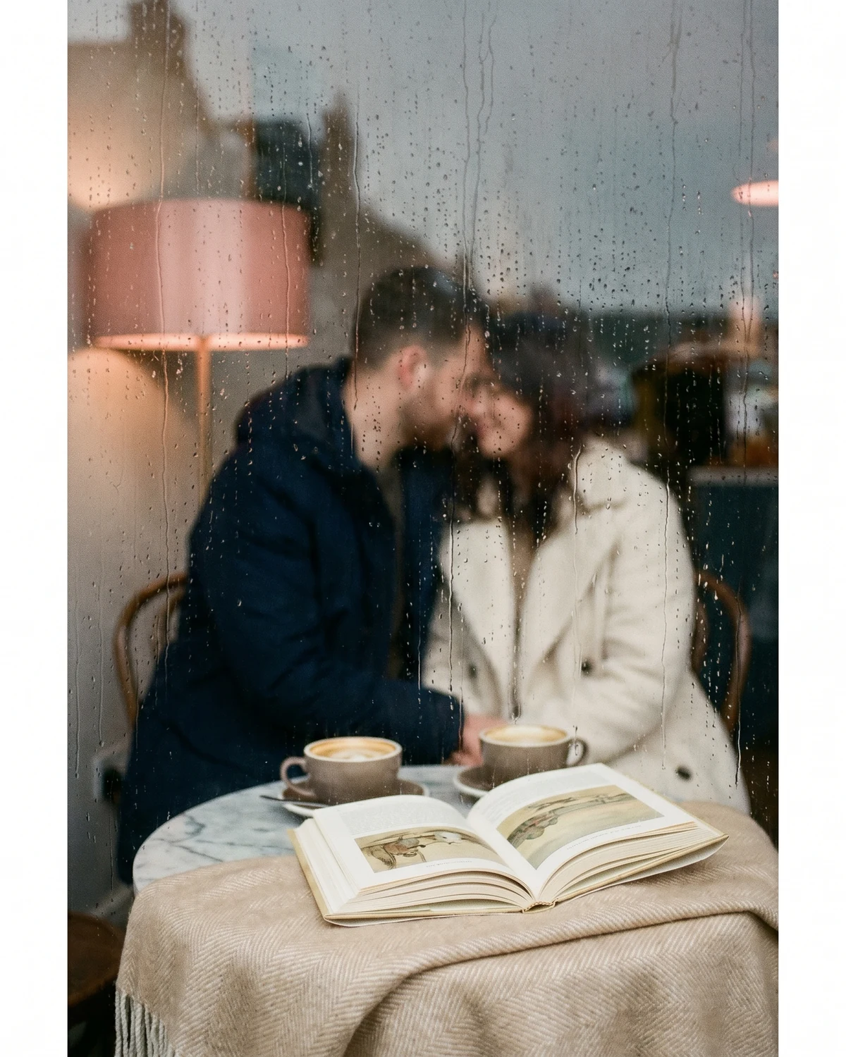 A rainy café by the Queenscliff ferry, 2022